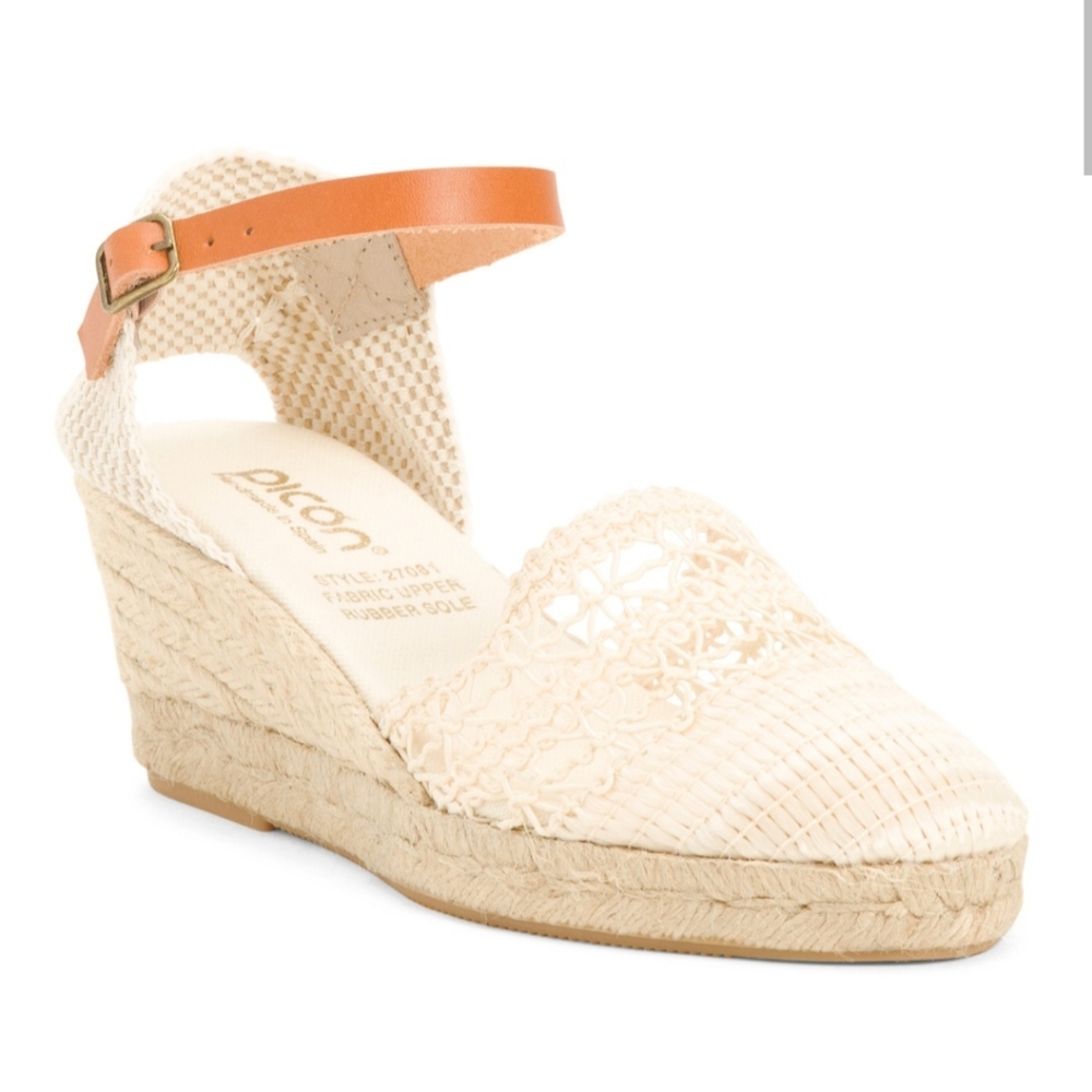PICON | Round Toe Woven Sandals